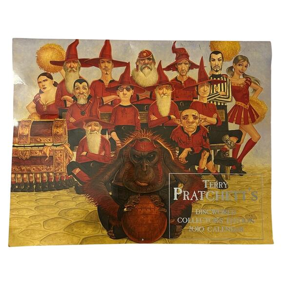 Rare - Terry Pratchett's - Discworld - Collector's Edition 2010 Calendar Artwork - Picture 1 of 4